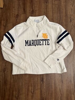 Champion Marquette Quarter-Zip Sweatshirt